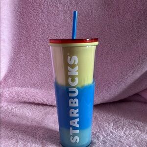 Starbucks Colorful Tumbler with Straw